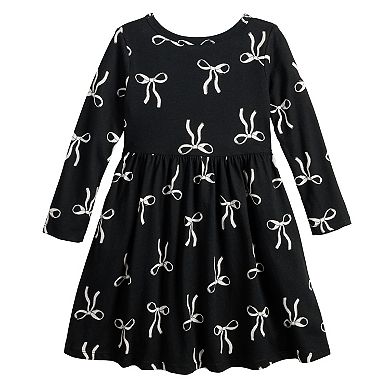Girls 4-12 Jumping Beans® Long Sleeve Jersey Dress
