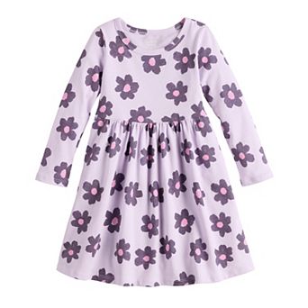 Girls 4-12 Jumping Beans® Long Sleeve Jersey Dress
