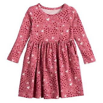 Girls 4-12 Jumping Beans® Long Sleeve Jersey Dress