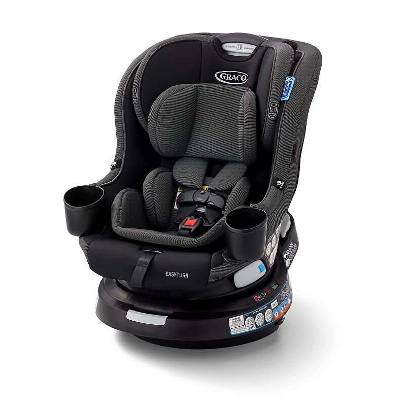 Graco EasyTurn 360 2-in-1 Convertible Car Seat, Black