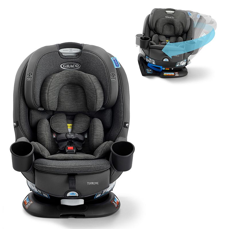 Baby Jogger® Graco® Turn2Me 3-in-1 Convertible Car Seat, Grey