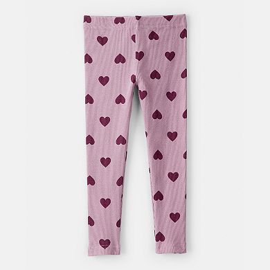 Toddler Girl Carter's Sherpa Quarter Zip & Legging Set