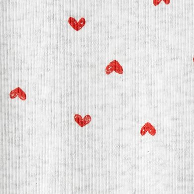 Toddler Girls Carter's Valentine's Day Heart Long-Sleeve Tee & Legging Set