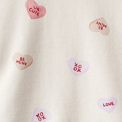 Toddler Girls Carter's Day Dream Candy Heart Pullover & Pant Set