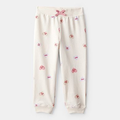 Toddler Girls Carter's Day Dream Candy Heart Pullover & Pant Set