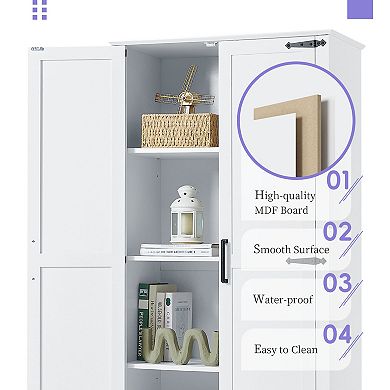 Tall Bathroom Storage Cabinet