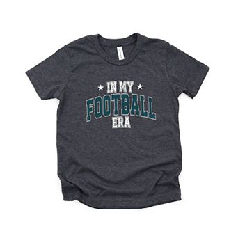 In My Football Era - Green Toddler Short Sleeve Graphic Tee