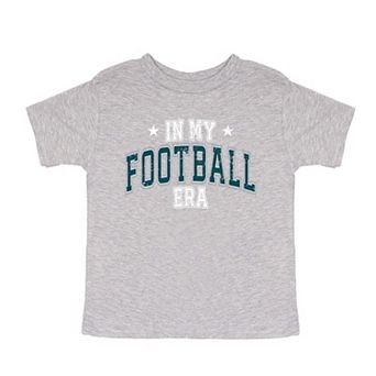 In My Football Era - Green Toddler Short Sleeve Graphic Tee