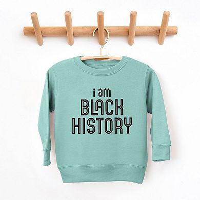 I Am Black History Toddler Graphic Sweatshirt