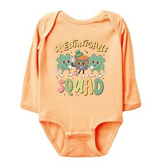 Shenanigans Squad Baby Long Sleeve Bodysuit