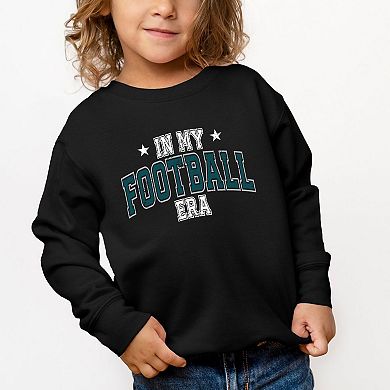 In My Football Era - Green Toddler Graphic Sweatshirt