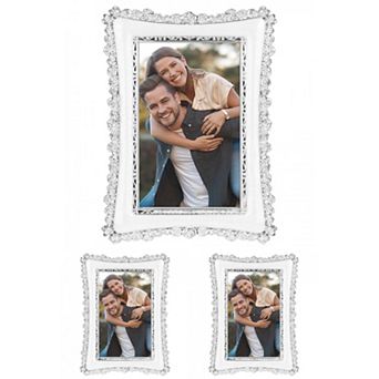 3 pc Luxury Picture Frame, Vintage Photo Frames with Glass Front Photo Frame
