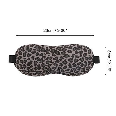 1 Pc Leopard Print 3D Eye Mask for Rest for Travel