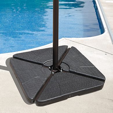 4-Piece Patio Umbrella Base