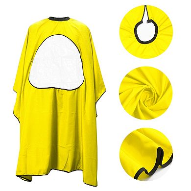 Waterproof See-through Hair Cut Barber Cape for Hair Cut 1 Pc