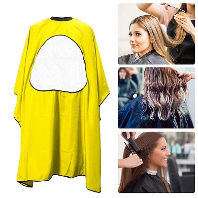 Waterproof See-through Hair Cut Barber Cape for Hair Cut 1 Pc