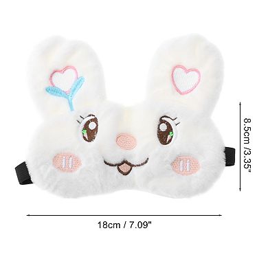 1 Pc Embroidered Rabbit Eye Mask for Home