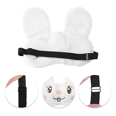 1 Pc Embroidered Rabbit Eye Mask for Home