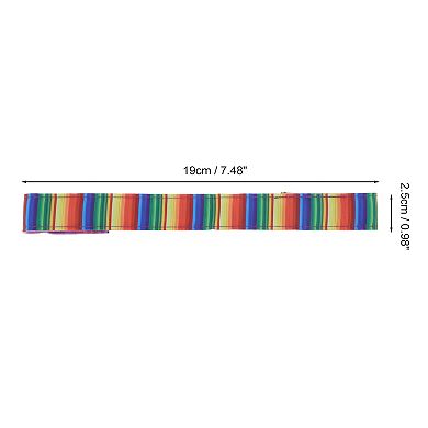 Non Slip Headband Tie-dye Headband for Sport Orange Colorful 1 Pc