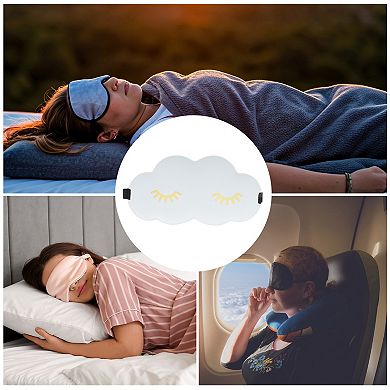 1 Pc Cloud Eyelash Pattern Design 3D Eye Mask for Rest for Travel