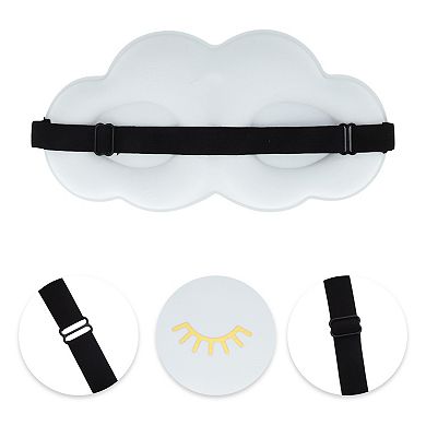 1 Pc Cloud Eyelash Pattern Design 3D Eye Mask for Rest for Travel