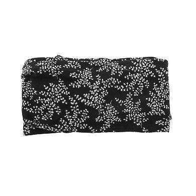 Breathable Headband Print Tie Headband for Sport Black 1 Pc