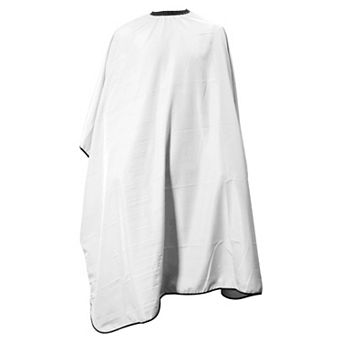 Professional Solid Color Hair Cut Barber Cape for Hair Cut White 1 pc