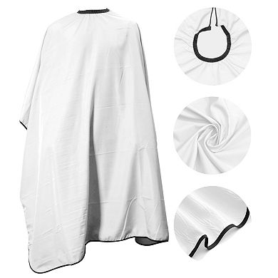 Professional Solid Color Hair Cut Barber Cape for Hair Cut White 1 Pc