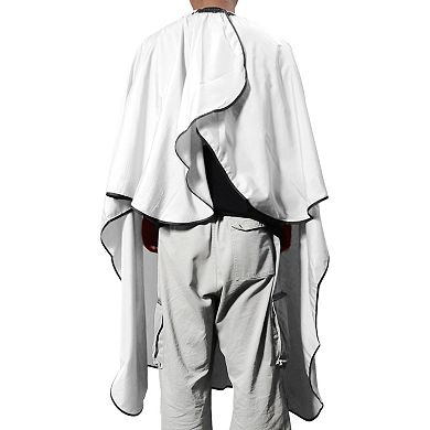 Professional Solid Color Hair Cut Barber Cape for Hair Cut White 1 Pc