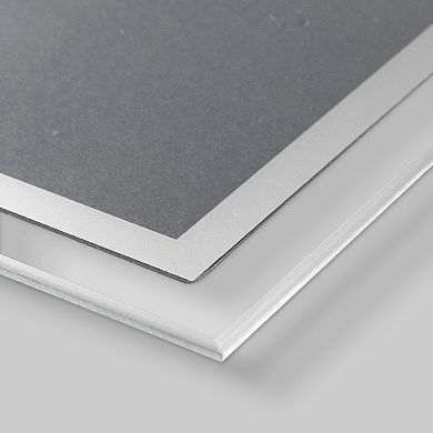 2 Pcs Glass Picture Frame for Tabletop Display, Real Glass Photo Frames 4" x 6"&6" x 8"