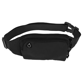 Breathable Running Belt Double Layer Zipper Design Sports Waist Bag for Sports 1 pc