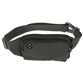 Breathable Running Belt Double Layer Zipper Design Sports Waist Bag for Sports 1 pc