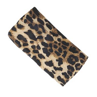Breathable Headband Print Tie Headband for Sport Black Brown 1 pc