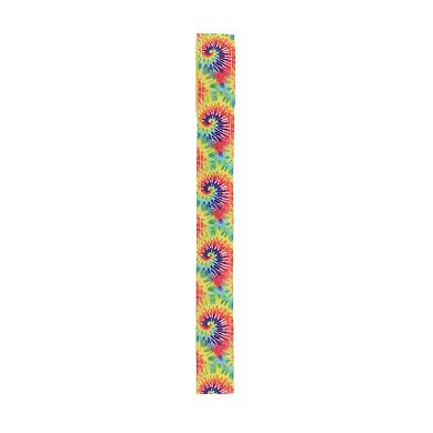 Non Slip Headband Tie-dye Headband for Sport Yellow 1 Pc