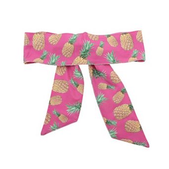 Breathable Headband Print Headband for Sport Dark Pink 1 pc