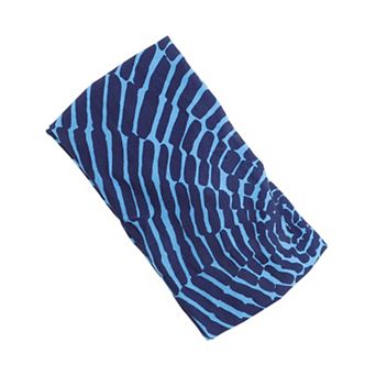Comfortable Headband Print Tie Headband for Sport Blue 1 pc