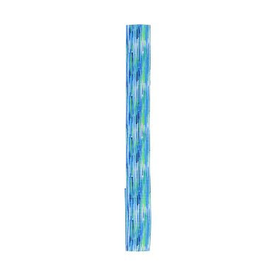 Non Slip Headband Tie-dye Headband for Sport Blue Green 1 Pc