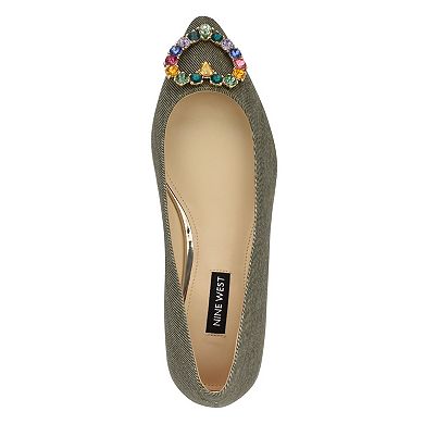 Nine West Hearts Women's Slip-On Pointy Toe Dress Flats