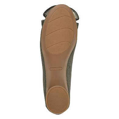 Nine West Veronika Denim Women's Slip-On Ballet Flats