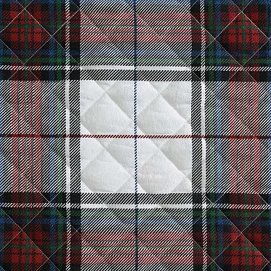 Eddie Bauer Holiday Plaid Red Quilt Set