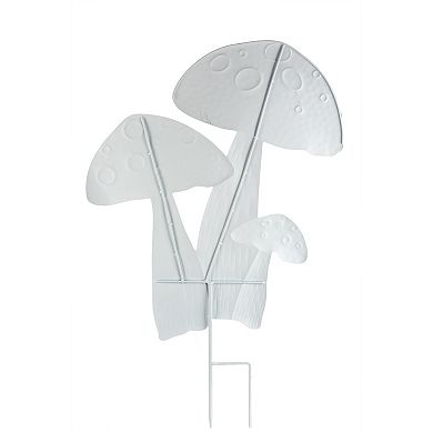 Gerson Metal Mushroom Welcome Yard Stake
