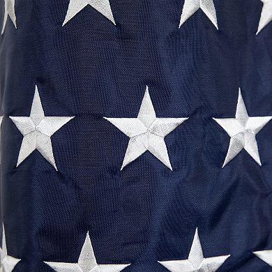Northlight 60" Patriotic Stars and Stripes Outdoor Windsock