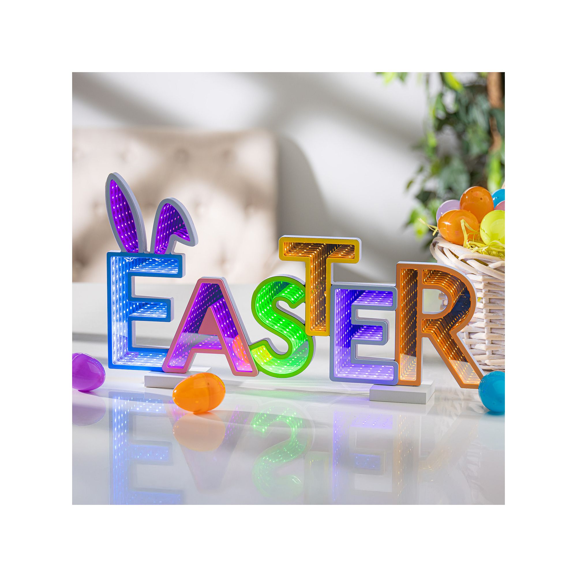 Gerson Lighted Easter Sign, Multi