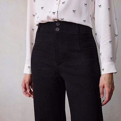 Women's LC Lauren Conrad Wildflower Super High Rise Wide Leg Pants