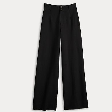 Women's LC Lauren Conrad Wildflower Super High Rise Wide Leg Pants