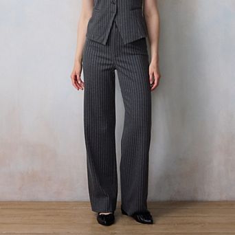 Women's LC Lauren Conrad Wildflower Super High Rise Wide Leg Pants