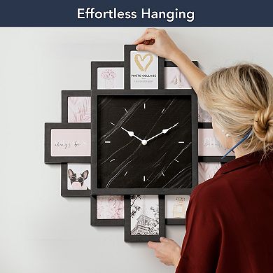 American Art Décor 20 in. Collage Wall Clock