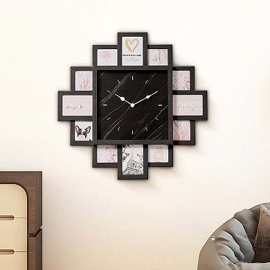 American Art Décor 20 in. Collage Wall Clock