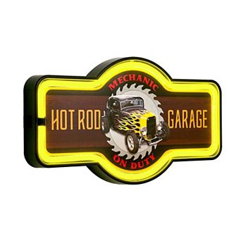 American Art Décor Hot Rod Garage Neon Rope Sign