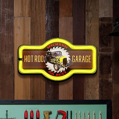 American Art Décor Hot Rod Garage Neon Rope Sign